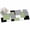 Green, variant on 3ft Area Rug,Grey Art Color Block Geometry Grid Washable Large Rugs Soft Non-Slip Floor Rug Abstract Non-Shedding Indoor Carpets for Living Room Bedroom Home Office Nursery