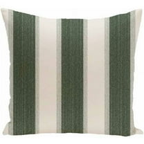Simply Daisy 16" x 16" Striate Stripe Print Pillow, Green