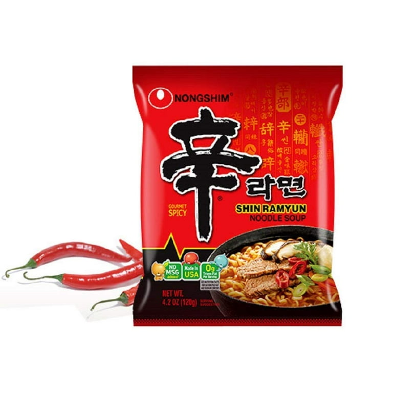 Nongshim - Instant Noodles Shin Red Super Spicy - 20 bags