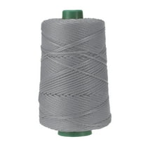 Uxcell Polyester Macrame Cord, 3mm x 219 Yards Polypropylene Cords for DIY Crafts - (Grey)