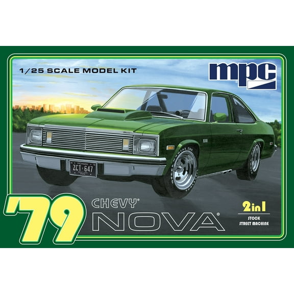 1979 Chevy Nova Skill 2 Model Kit