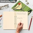 thumbnail image 4 of FORMRS 1-Subject Spiral Notebook 8" x 5" College Ruled 60 Refillable Sheet A5 Hard Cover, 2 Pack, Red Martini, 4 of 7