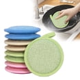 thumbnail image 5 of WEIWEIGG Double-Sided Round Dish Sponge, Thickened & Reusable Cleaning Sponges for Pots, Pans, Dishes, Easy Grip, Non-Scratch, Multi-Surface Clean, Kitchen Cleaning Essentials, 4.7 Inch, 5 of 5