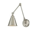 thumbnail image 4 of Morland 1-Light Adjustable Wall Sconce in Polished Nickel, 4 of 4