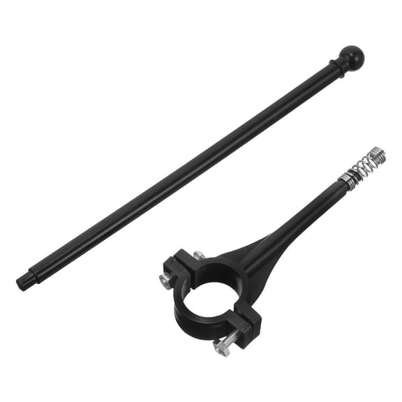 Soimiss 6Set Bicycle Flag Pole Black Handlebar Flag Holder for Enhanced Visibility Improvement