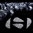 thumbnail image 2 of Tapas con logotipo del volante Bling DIY Diamond Crystal Sticker Accesorios Piezas compatibles con Hyundai Emblem Decoraciones interiores para mujeres RV, 2 of 5
