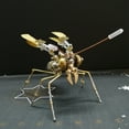 thumbnail image 4 of 3D Metal Puzzles for Adults, 234PCS Steampunk Mechanical Tiger Bee Model Kits, Creative Desk Ornament for Home & Office, 4 of 5