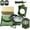 Green, variant on Multifunctional Military Aiming Navigation Compass, Lensatic Compass Military Grade, Built-in Inclinometer, Measure Height & Slope, Durable for Camping, Backcountry Skiing