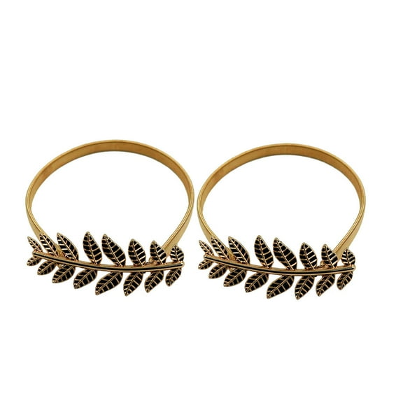 OFFIGAM 2 Pcs Vintage Curtain Tiebacks Alloy No Wall Installation Bedroom Drapery Holdbacks