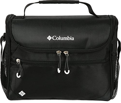 Columbia Access Point Insulated Lunch Tote Bag Black Blue New Columbia Access Point Insulated Lunch Tote Bag Black Blue New