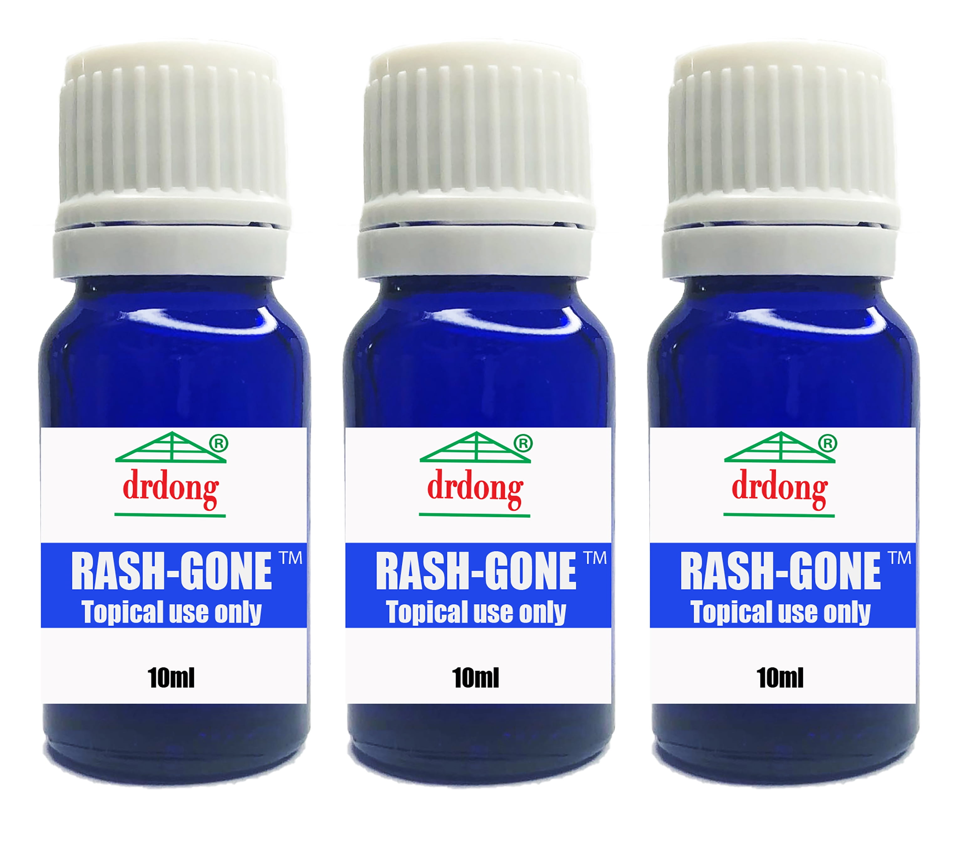 drdongRashGONE 3 PACKBaby Diaper Rash Oil with Egg Extract for Diaper
