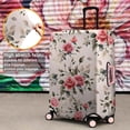thumbnail image 4 of Pioneer Flower Floral Print Pattern Luggage Cover Fashion Suitcase Cover Baggage Covers Fit 25-28 Inch Luggage (Go Travel), 4 of 5