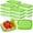 Green, variant on EP 18 Pcs 33 Oz/ 4 Cups Plastic Food Storage Containers with Lids Portion Box Sets with Cover Stackable Plastic Containers with Lids Microwave Freezer Dishwasher Safe (Red)