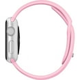 thumbnail image 4 of Juvnile Soft Silicone Replacement Band for Apple Watch Series 1 and 2 with Stainless Steel Pin (38mm, Light Pink, Small/Medium/Large (3PCs)), 4 of 4