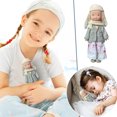 thumbnail image 2 of Muñeca De Peluche Hecha A Mano, Muñeca Personalizada Para Jugar, Para Niños, Con Conjunto De Ropa Y Pelo Y Ojos Personalizables, Muñeca Auspiciosa, Regalo De Cumpleaños, 2 of 5
