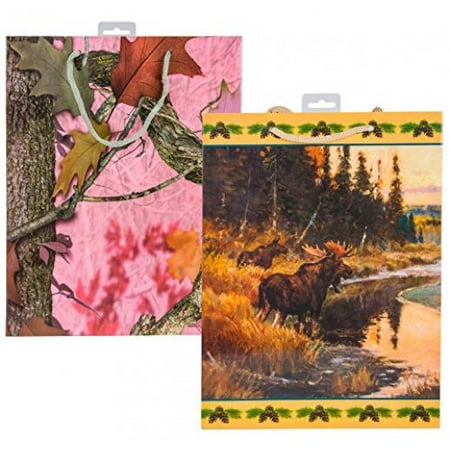 River's Edge Gift Bags for the Outdoor Enthusiast Moose with Pink (Best Game Bags For Moose)