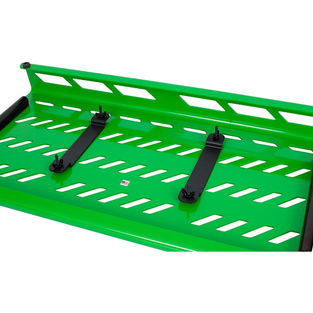 Gator Cases Green Aluminum Pedal Board; XL w/ Carry Bag (GPB-XBAK-GR)