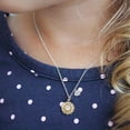thumbnail image 5 of Turandoss 4 5 6 7 8 9 10 11 12 13 14 15 16 Year Old Birthday Gifts for Tween Teen Teenage Girl Gift Idea 14K Gold Plated Initial Sunflower Pendant Necklace Personalized Initial a-z Jewelry, 5 of 7