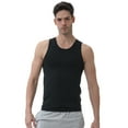 thumbnail image 3 of TopTie Men's Under Base Layer Gear Wear Shirt, Athletic Tank Top-LIME-XXL, 3 of 7
