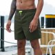 thumbnail image 4 of Pantalones cortos deportivos para hombre Verano Hip Fitness Running Sportwear Tie Belt, 4 of 7