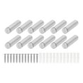 Flash Sale 12Pcs Standoff Screw Stainless Steel 19x70mm Wall Mount