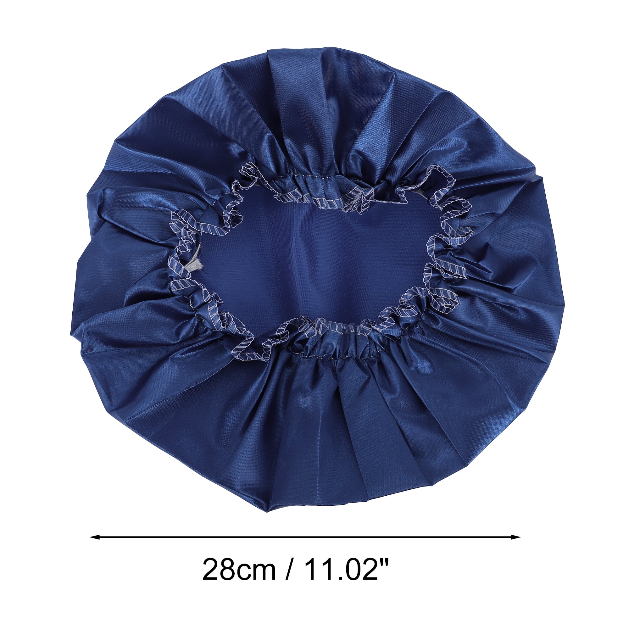 Unique Bargains Women's Waterproof Shower Cap 1 Pc Blue