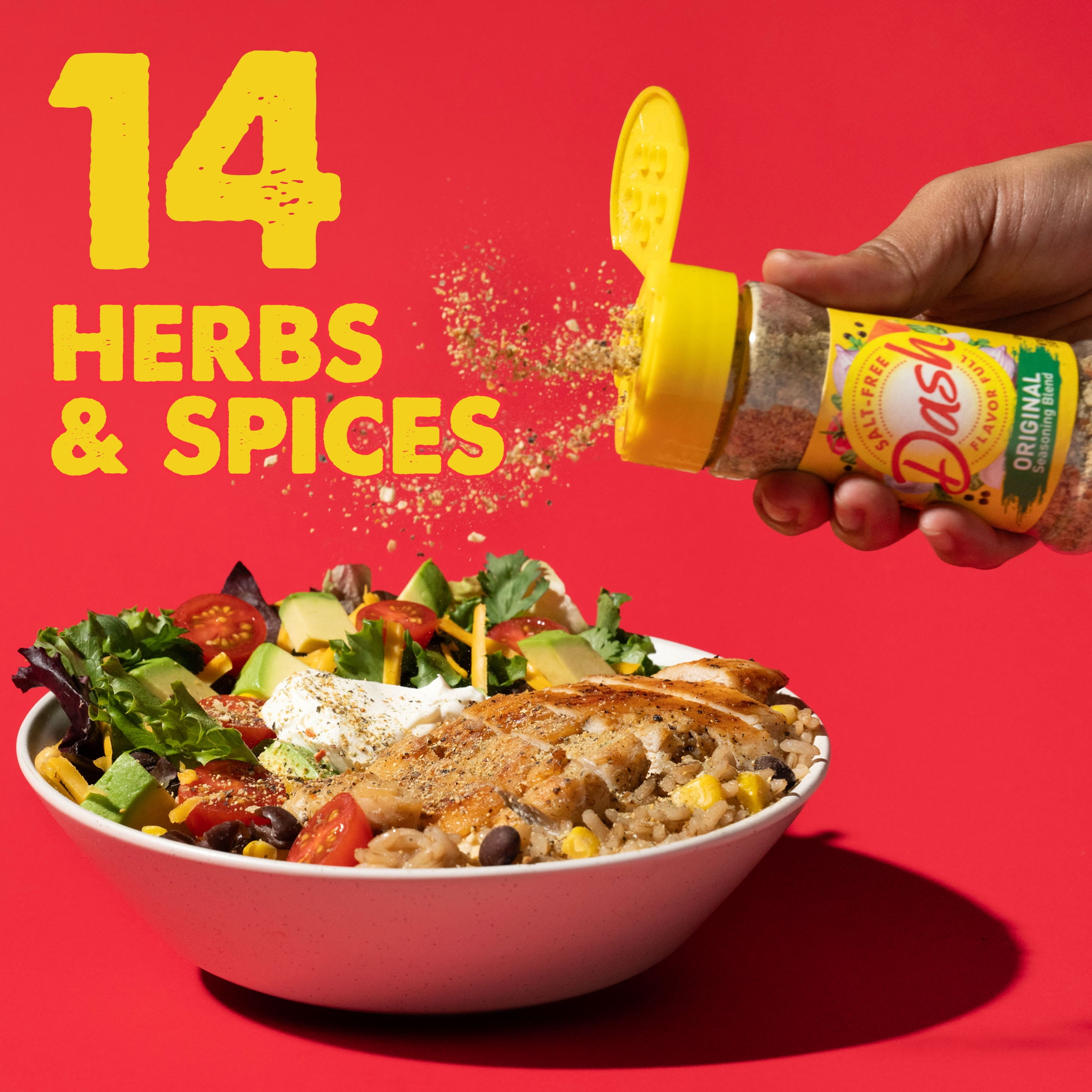 Dash Original Seasoning Blend, Salt free, Kosher, 2.5 oz
