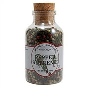 Olde Thompson Pepper Supreme, Whole Pepper Blend With White, Black, Pink, Green Peppercorns, 5.8 oz