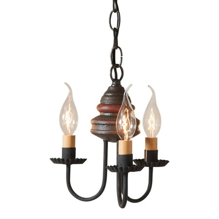 

Irvin s Country Tinware Irvin s Country Tinware Bellview Wood Chandelier in Americana Espresso