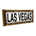 thumbnail image 1 of Framed Las Vegas 4"x12" Metal Sign, Wall Décor for Home and Office, 1 of 4