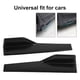 thumbnail image 3 of Falda lateral del coche 2 piezas Universal mate negro Rocker Splitter ANGGREK  Otros, 3 of 8