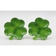 thumbnail image 3 of kevinsgiftshoppe Contemporary Pink Ceramic Shamrock Plates Decoration, Set of 2, 3 of 5