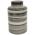 thumbnail image 2 of Benzara decorative Ceramic Covered Storage Jar-Color:Multicolor, 2 of 2
