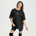 thumbnail image 5 of Women's Gameday Couture Black Oregon Ducks Oversized Back at Ya T-Shirt, 5 of 5