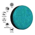 thumbnail image 4 of Goofa Blue Green Glitter Pattern Universal Tire Cover for Jeep, SUV, Truck, and Trailer – Waterproof, UV-Resistant,Easy to Install, Fits 14"-17" Tires-15 inch, 4 of 6