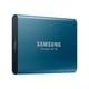 Samsung MU-PA250 T5 - SSD - Crypté - 250 GB - Externe (portable) - USB 3.1 Gen 2 (Connecteur USB-C) - 256-bit AES - pour Chromebook Pro XE510C25I; Ordinateur portable 9 900X3TI, 900X5TI; 9 Stylo Np930qaaa; 9 Pro 940X3NI – image 3 sur 9
