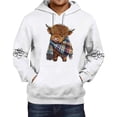 thumbnail image 1 of MHFRRA Sudadera con Capucha Informal de Manga Larga, Suave, Cómoda y Ligera, Estilo Urbano, A La Moda, Deportiva, para Uso Diario Blanco, 1 of 3