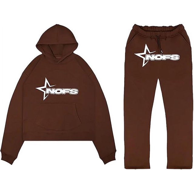 Pantalones y chándales, sudaderas y pantalones de chándal holgados con estampado de letras, Y2K para hombre, ropa urbana de hip hop, chándal, jersey para hombre