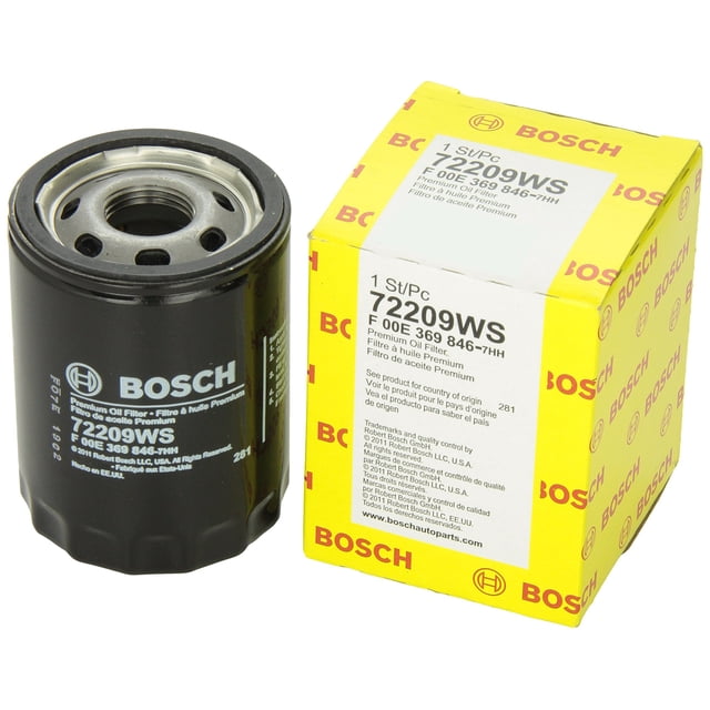 Filtro de Aceite de Motor Bosch 72209WS Premium para Taller