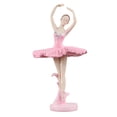 thumbnail image 4 of Ornement de Fille de Ballet Résine Rose 1 Pce 8.3x4.5x4.3In, 4 of 9