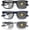Matte Black+matte Blue+transparent, variant on Photochromic Reading Glasses for Men and Women TR90 Sport Reader Anti Glare UV Ray Filter