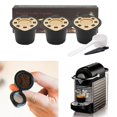 thumbnail image 3 of Cápsulas de café de 3Pcs para s , malla de grabado de malla de acero inoxidable de grado alimenticio PP Oro Baoblaze Cápsulas de café reutilizables, 3 of 8