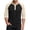 Black, variant on Men’s Three Quarter Sleeve Sport T-Shirt Baseball Style Casual Cotton Top