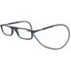 thumbnail image 3 of Gafas de lectura magnéticas colgantes para hombres y mujeres (gris-150°), 3 of 5