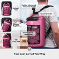 thumbnail image 3 of Mochila STOVER, bolsa impermeable y impermeable con funda flotante, color rosa, 3 of 9