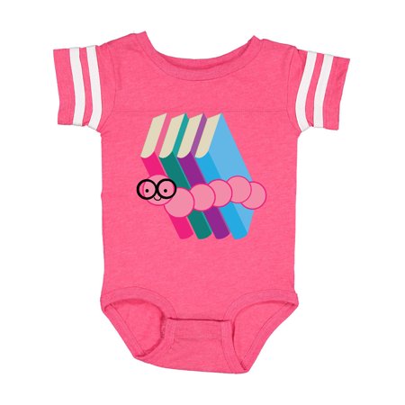 

Inktastic Bookworm Gifts Reading Gift Baby Girl Bodysuit