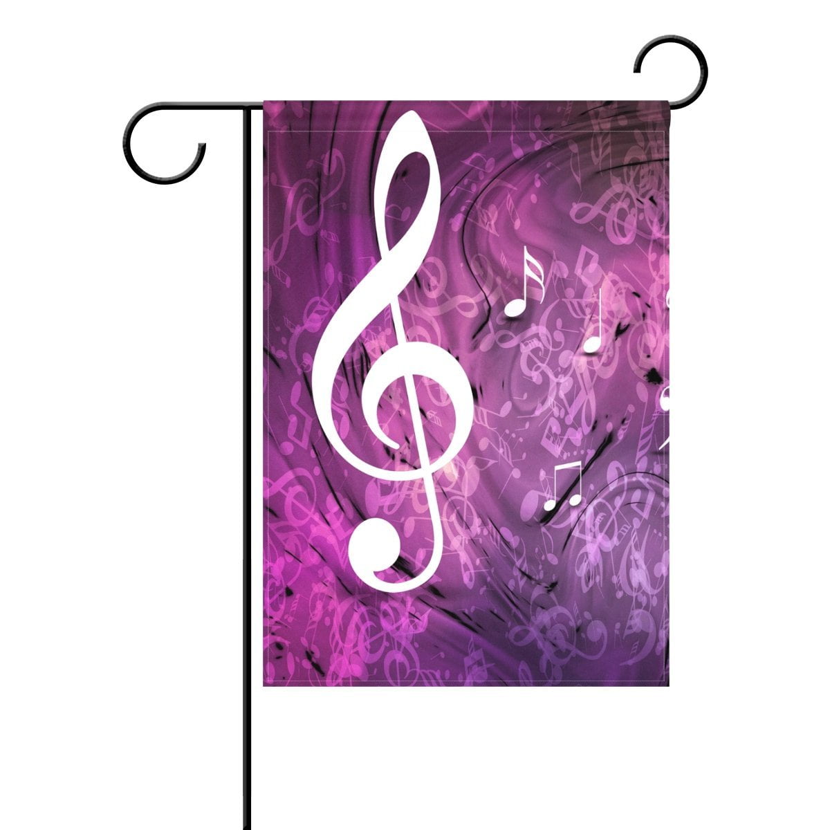 POPCreation Music Note Garden Flag Outdoor Flag Home Party 28x40 inches