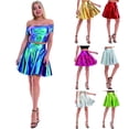 thumbnail image 1 of Falda plisada de gran tamaño para mujer, ropa de actuación en el escenario de discoteca, falda popular para mujer, 1 of 1