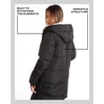 thumbnail image 7 of Steve Madden Women’s Winter Jacket – Insulated Weather Resistant Quilted Mid-Length Puffer Jacket (S-XL), 7 of 7