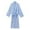 A-Light Blue499, variant on Puliio Womens Robes All Four Seasons Lengthened Beehive Cotton Waffle Couple Bathrobe Nightgown Hotel Home Wear Soft Cozy Housecoats,Size L